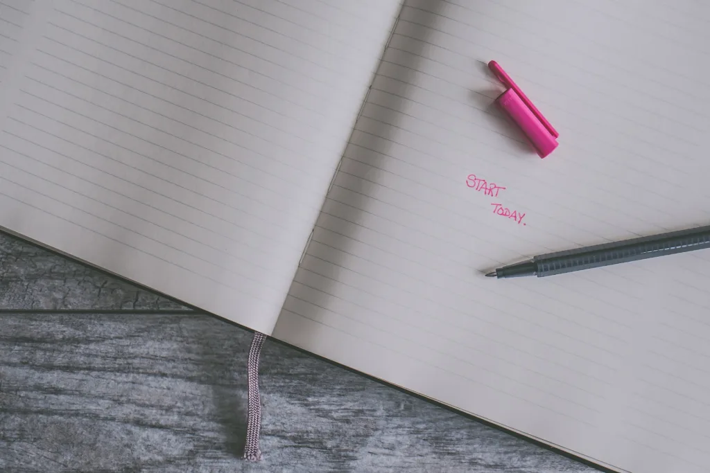 pen to paper habit journal